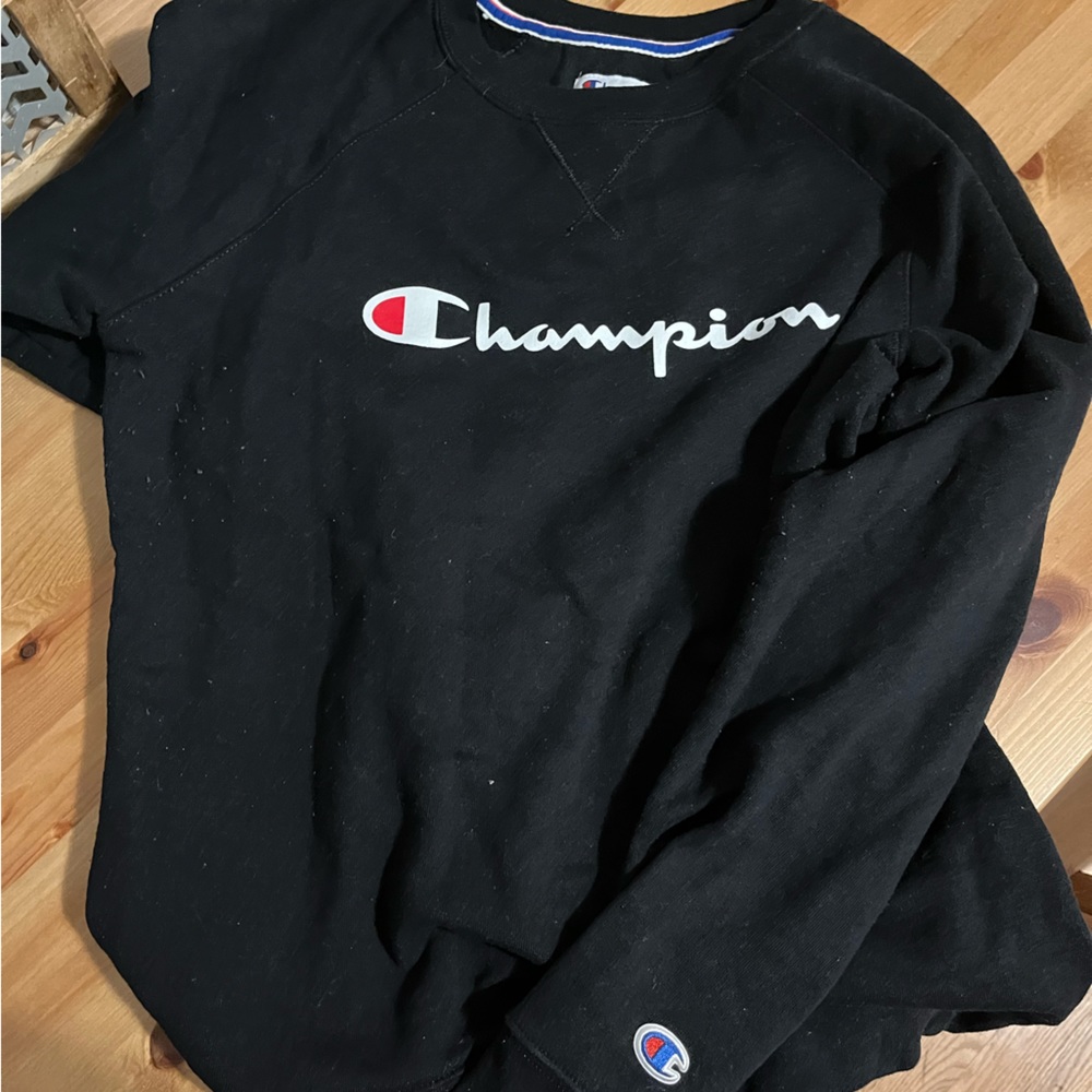 Champion black sweatshirt